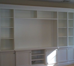 Custom Built in Wall Unit in Closter NJ