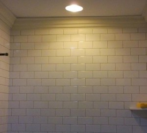 Reclaimed porcelain tile bath in stockholm nj